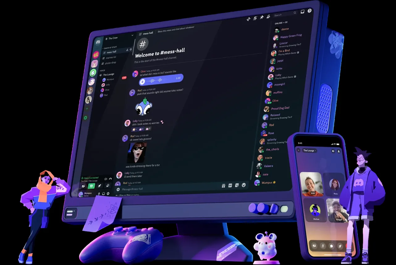 Discord community banner